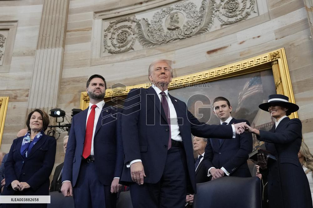 President Trump And VP JD Vance At Presidential Inauguration - USA