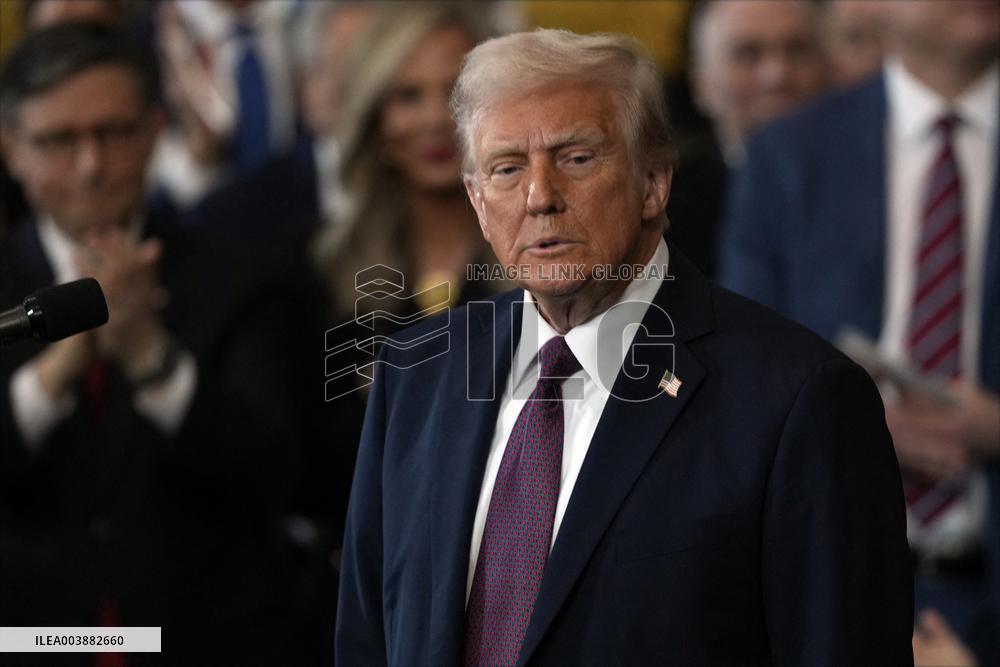President Trump And VP JD Vance At Presidential Inauguration - USA
