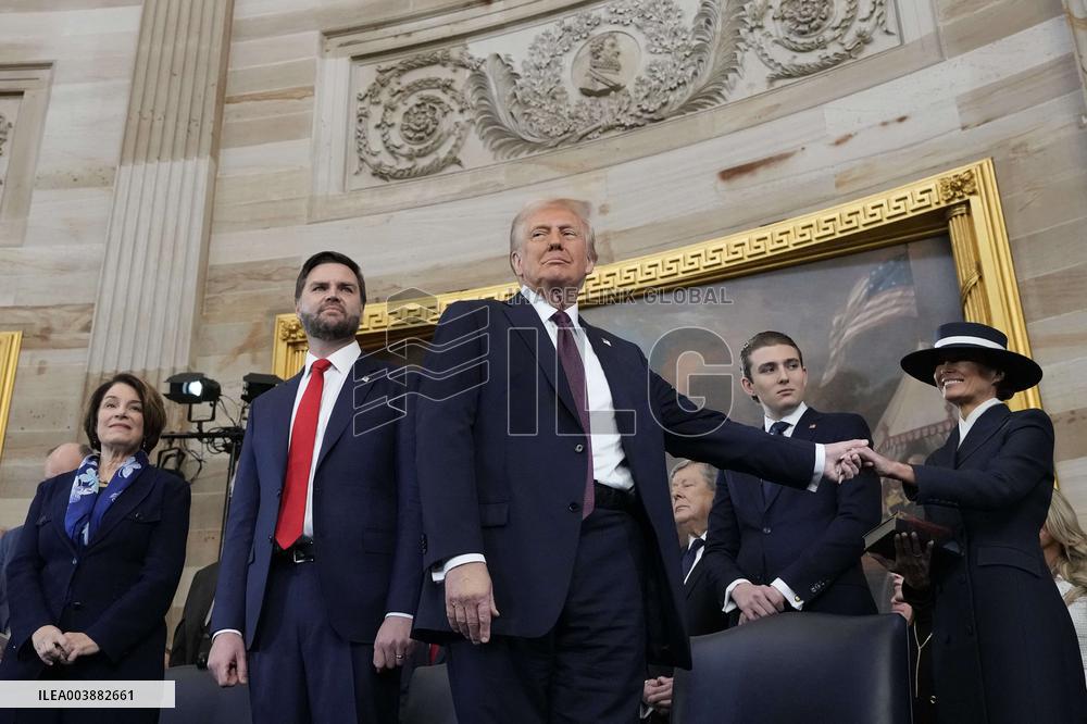 President Trump And VP JD Vance At Presidential Inauguration - USA