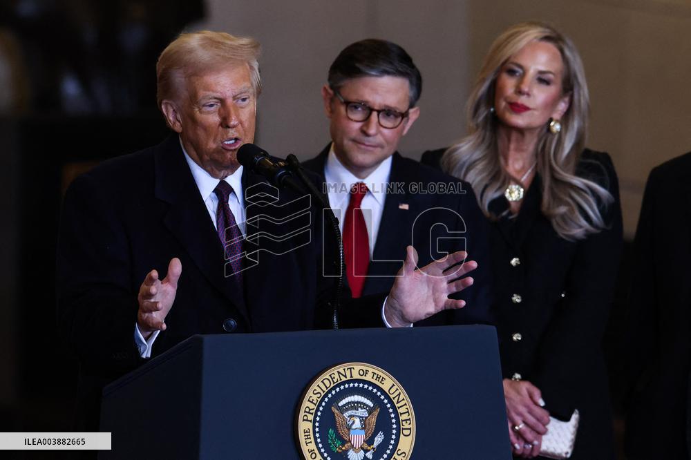 President Trump And VP JD Vance At Presidential Inauguration - USA