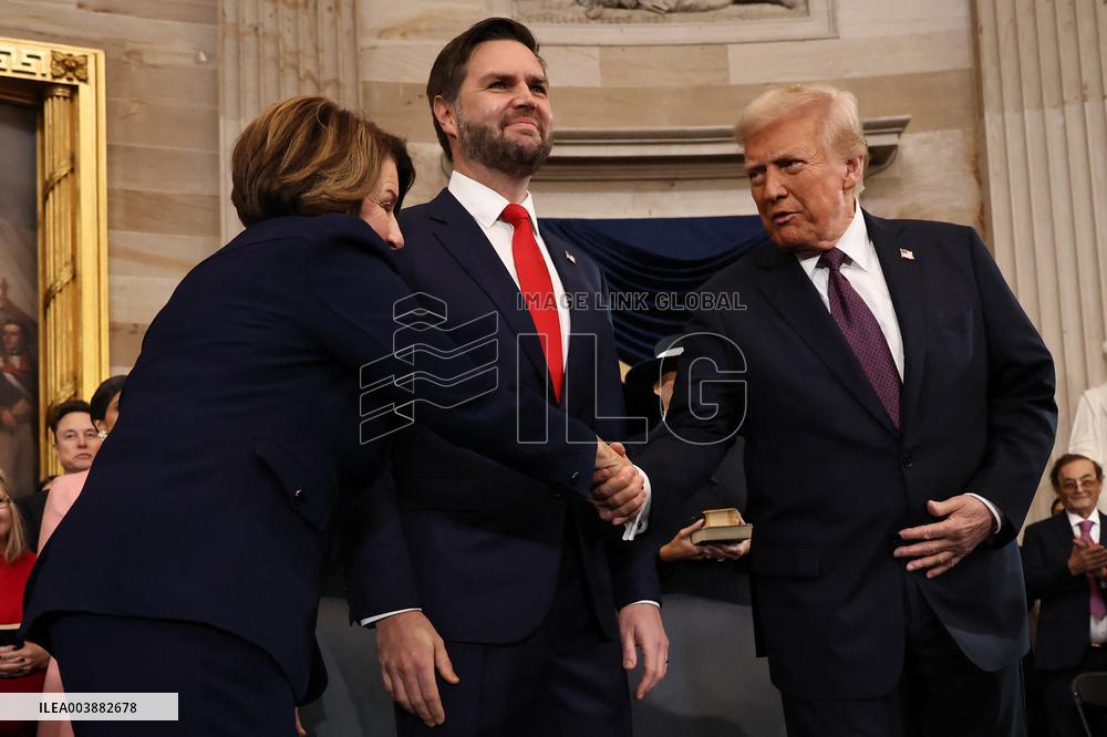 President Trump And VP JD Vance At Presidential Inauguration - USA