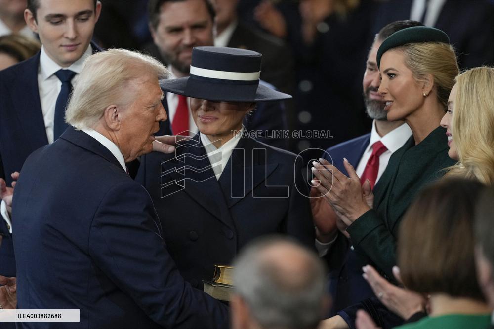 President Trump And VP JD Vance At Presidential Inauguration - USA