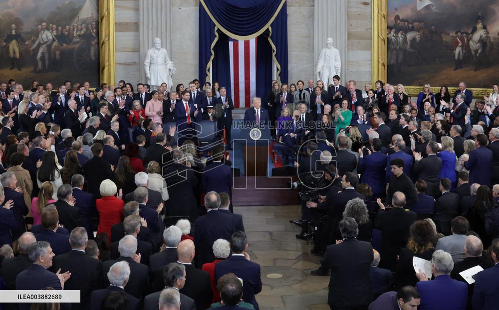 President Trump And VP JD Vance At Presidential Inauguration - USA