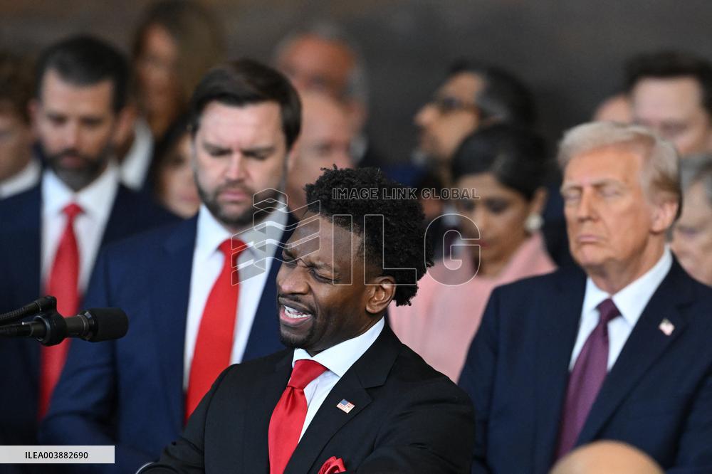 President Trump And VP JD Vance At Presidential Inauguration - USA