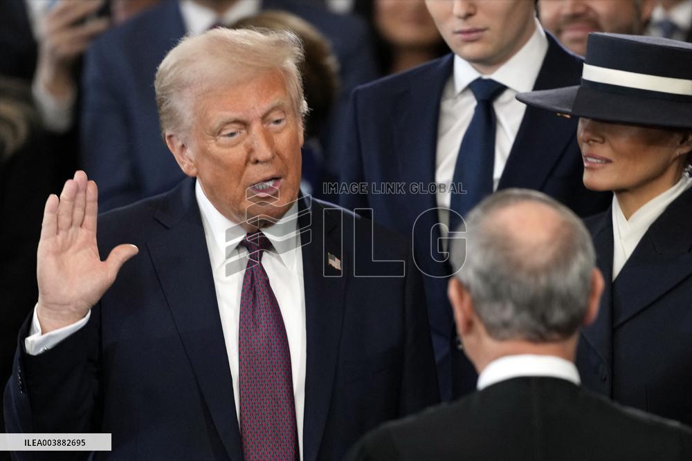 President Trump And VP JD Vance At Presidential Inauguration - USA