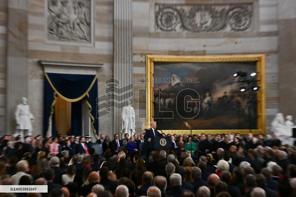 President Trump And VP JD Vance At Presidential Inauguration - USA