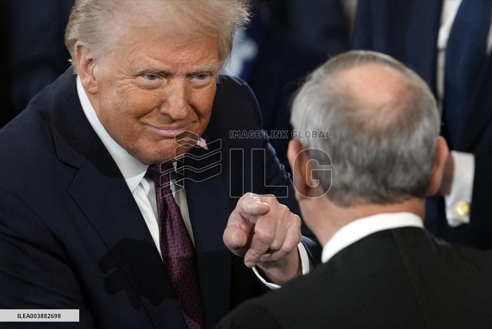President Trump And VP JD Vance At Presidential Inauguration - USA
