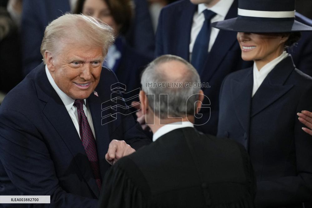 President Trump And VP JD Vance At Presidential Inauguration - USA