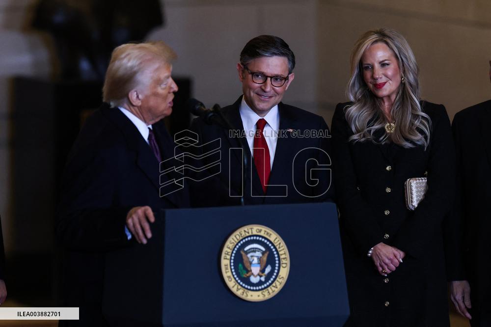 President Trump And VP JD Vance At Presidential Inauguration - USA