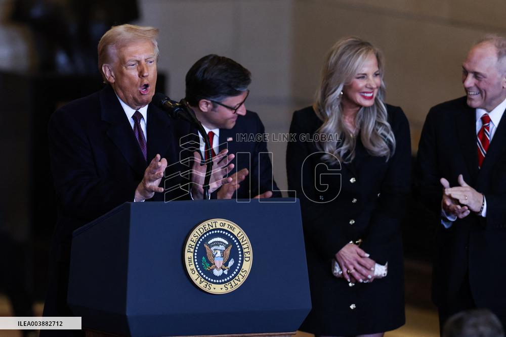 President Trump And VP JD Vance At Presidential Inauguration - USA