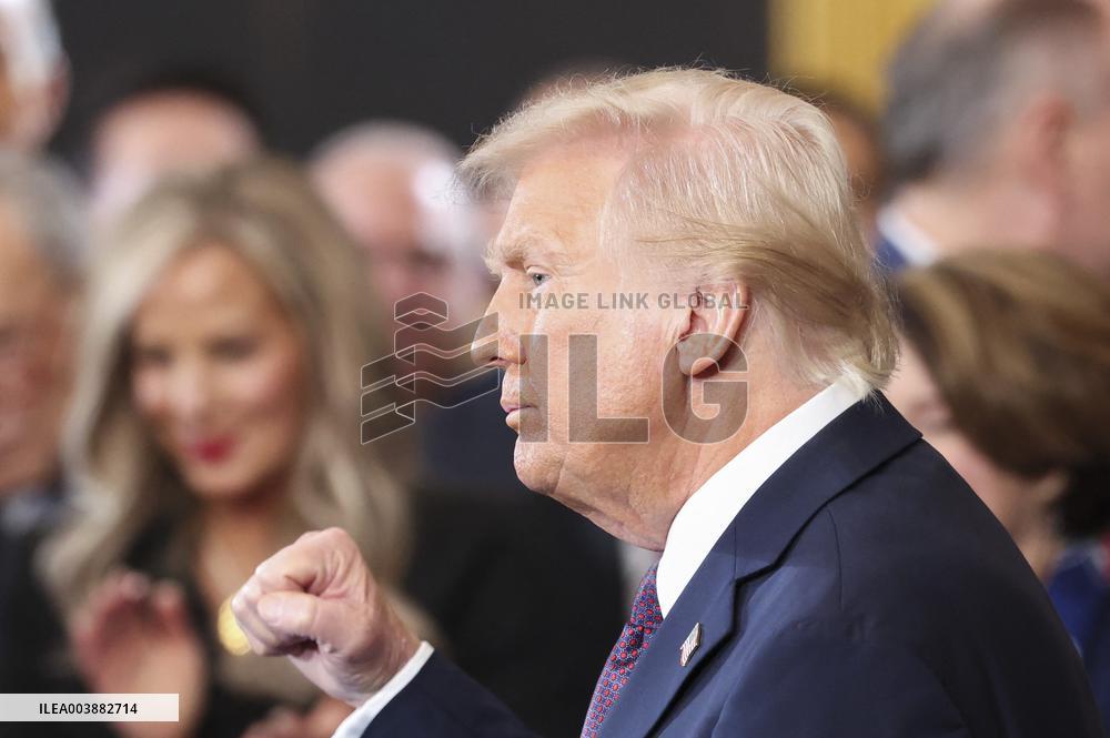 President Trump And VP JD Vance At Presidential Inauguration - USA