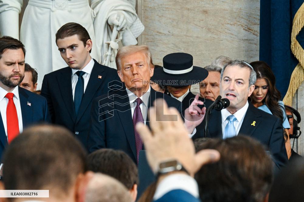 President Trump And VP JD Vance At Presidential Inauguration - USA