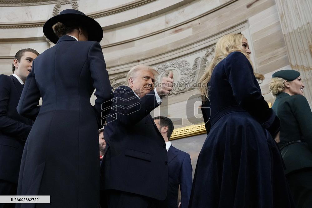 President Trump And VP JD Vance At Presidential Inauguration - USA