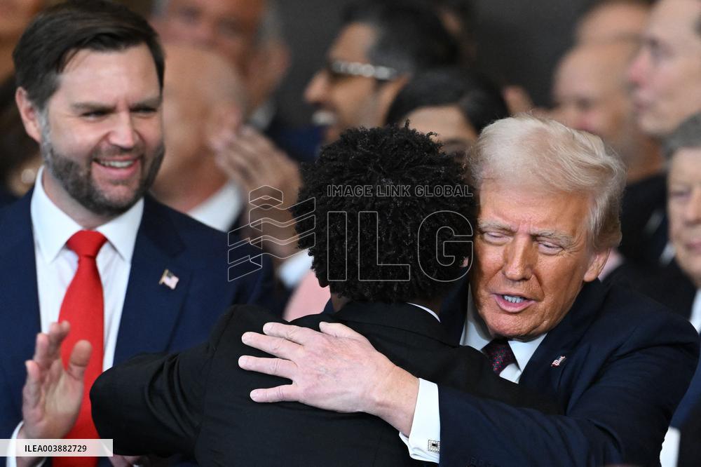 President Trump And VP JD Vance At Presidential Inauguration - USA