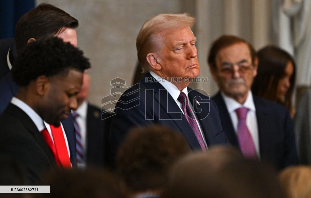President Trump And VP JD Vance At Presidential Inauguration - USA