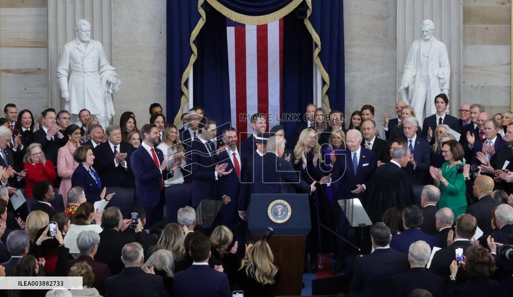 President Trump And VP JD Vance At Presidential Inauguration - USA