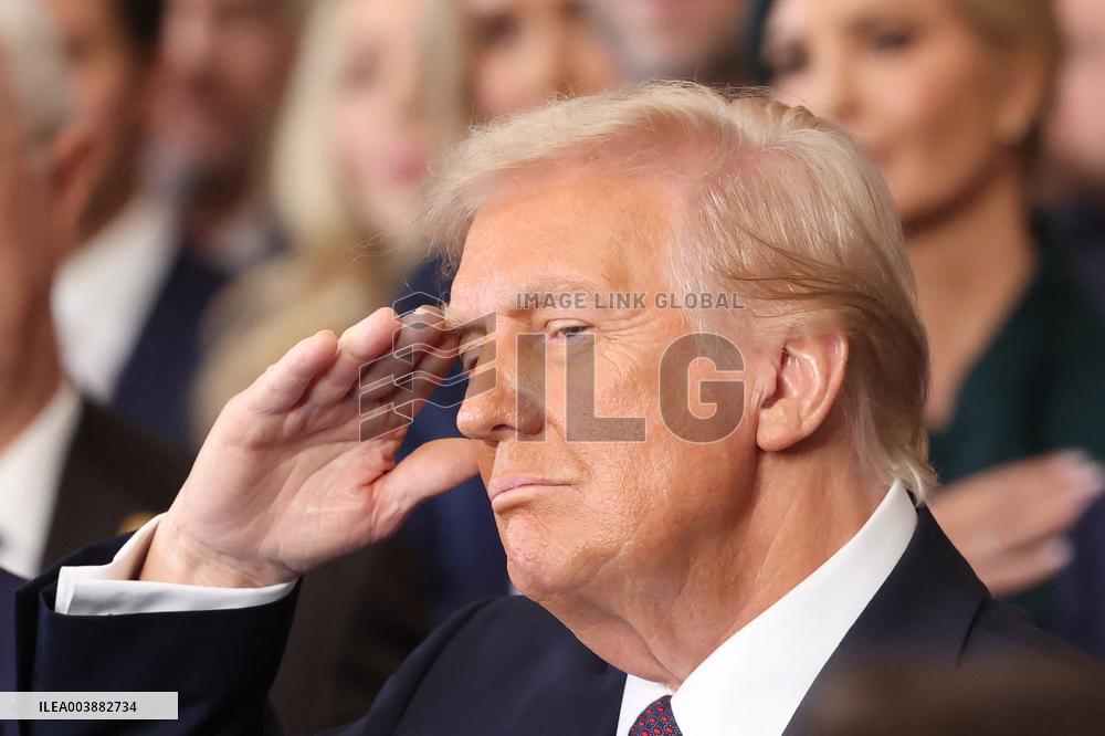 President Trump And VP JD Vance At Presidential Inauguration - USA