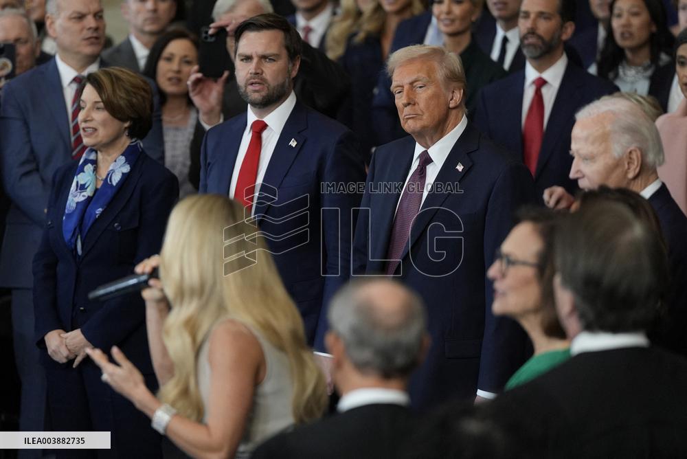 President Trump And VP JD Vance At Presidential Inauguration - USA