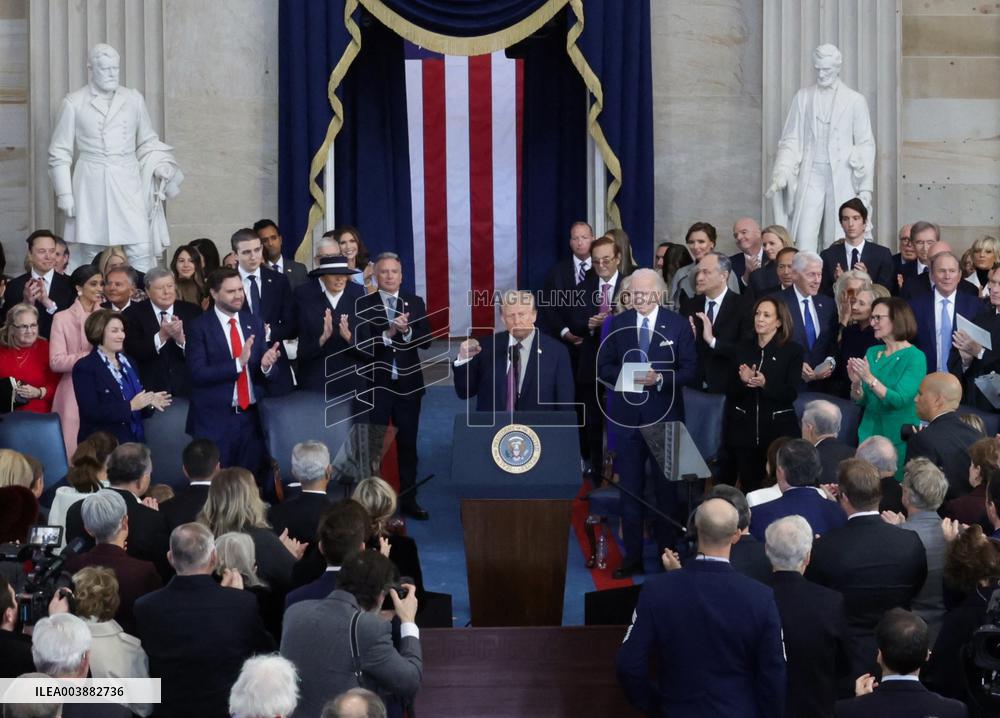President Trump And VP JD Vance At Presidential Inauguration - USA