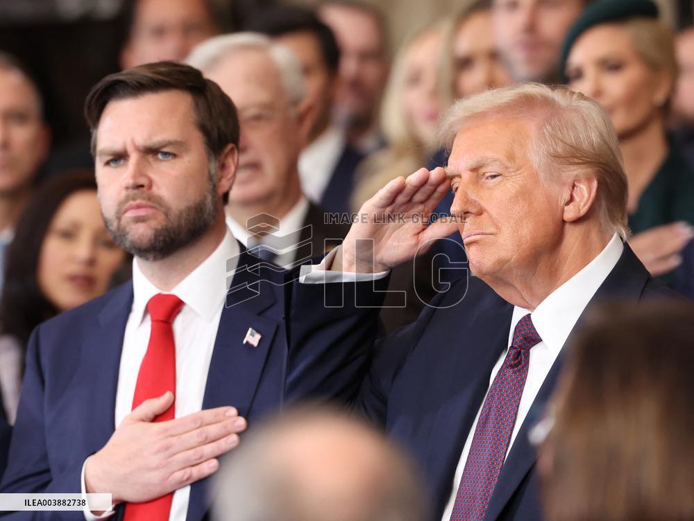 President Trump And VP JD Vance At Presidential Inauguration - USA