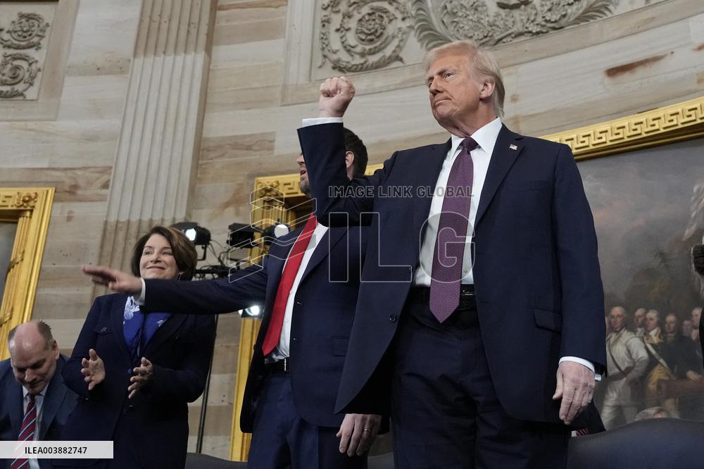 President Trump And VP JD Vance At Presidential Inauguration - USA