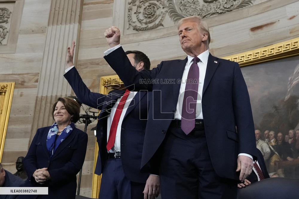 President Trump And VP JD Vance At Presidential Inauguration - USA