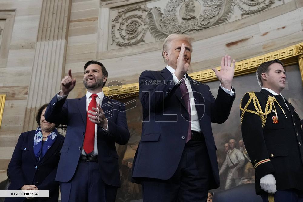 President Trump And VP JD Vance At Presidential Inauguration - USA