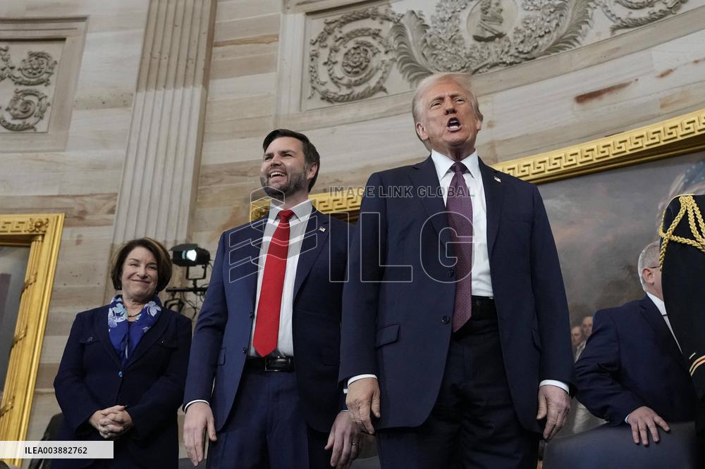 President Trump And VP JD Vance At Presidential Inauguration - USA