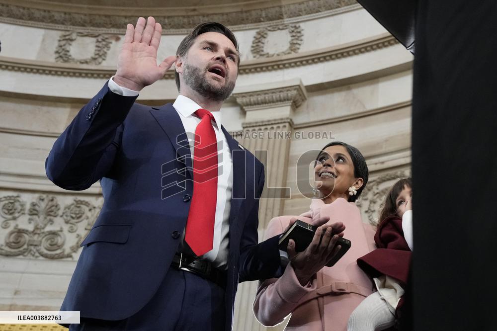 President Trump And VP JD Vance At Presidential Inauguration - USA