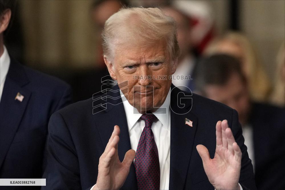 President Trump And VP JD Vance At Presidential Inauguration - USA