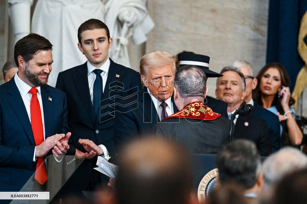 President Trump And VP JD Vance At Presidential Inauguration - USA
