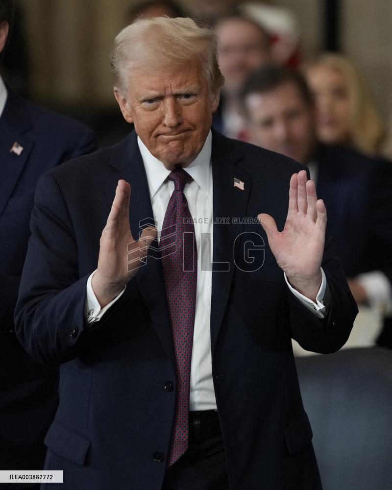 President Trump And VP JD Vance At Presidential Inauguration - USA