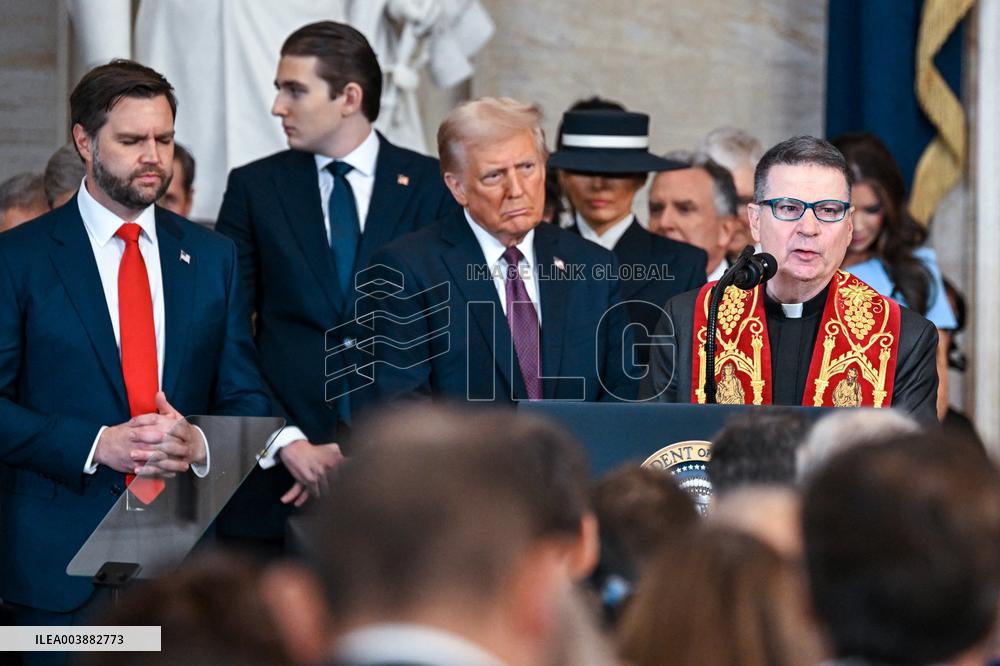 President Trump And VP JD Vance At Presidential Inauguration - USA