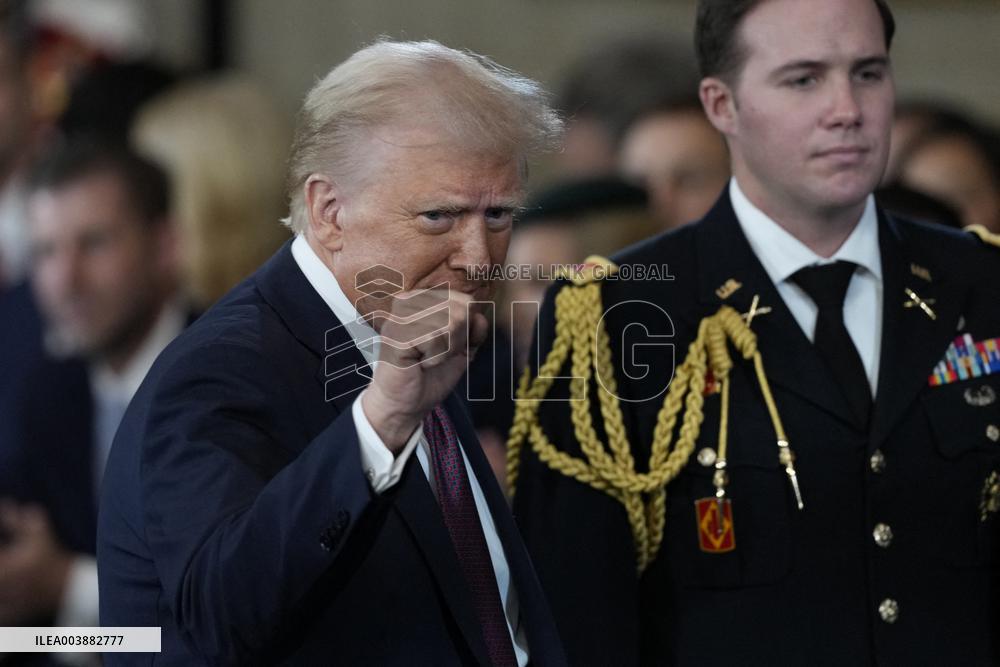 President Trump And VP JD Vance At Presidential Inauguration - USA