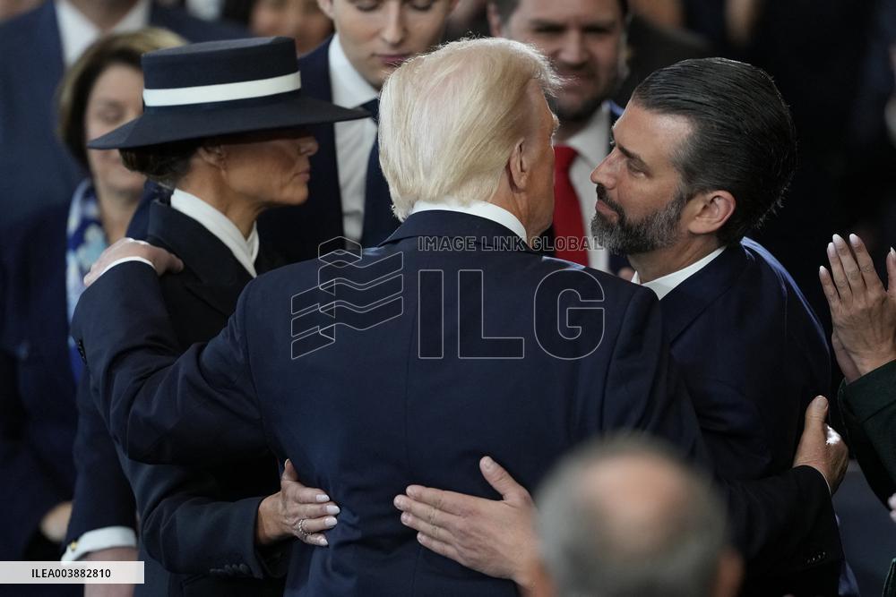 Trump and Vance Swearing-In Ceremony - USA