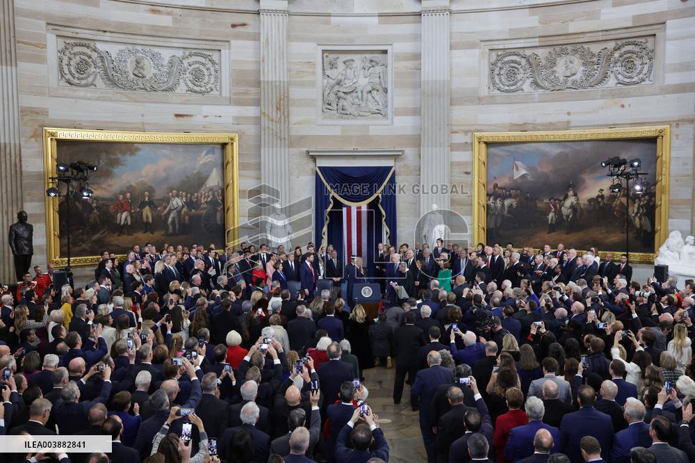 General Views At Trump Presidential Inauguration - USA