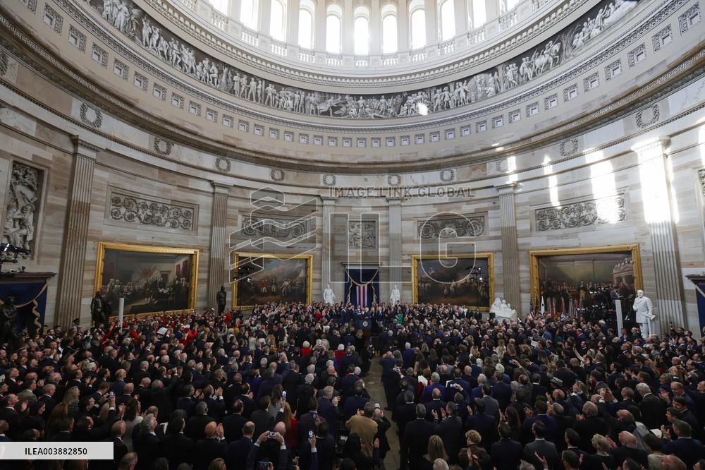 General Views At Trump Presidential Inauguration - USA