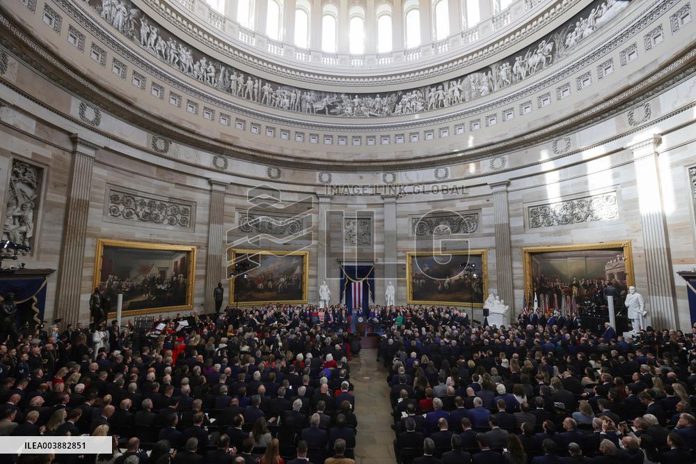 General Views At Trump Presidential Inauguration - USA