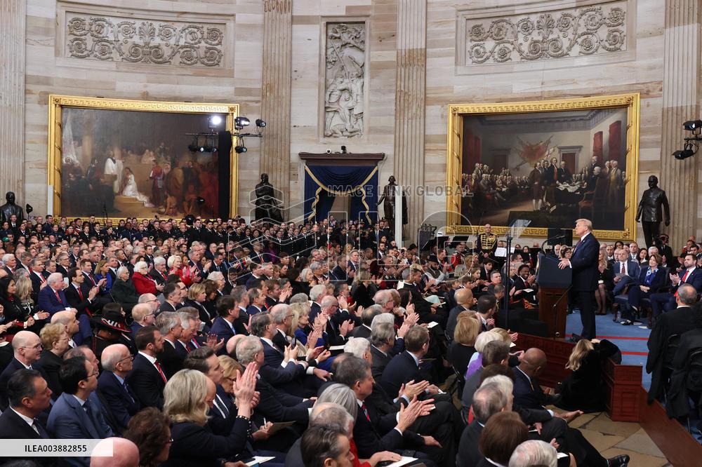 General Views At Trump Presidential Inauguration - USA