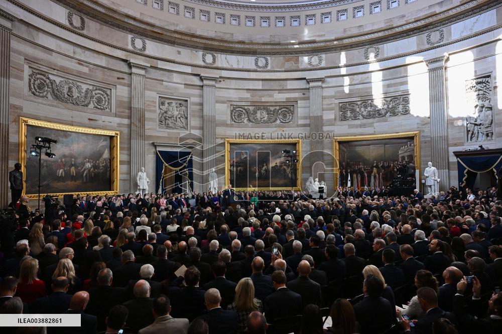 General Views At Trump Presidential Inauguration - USA