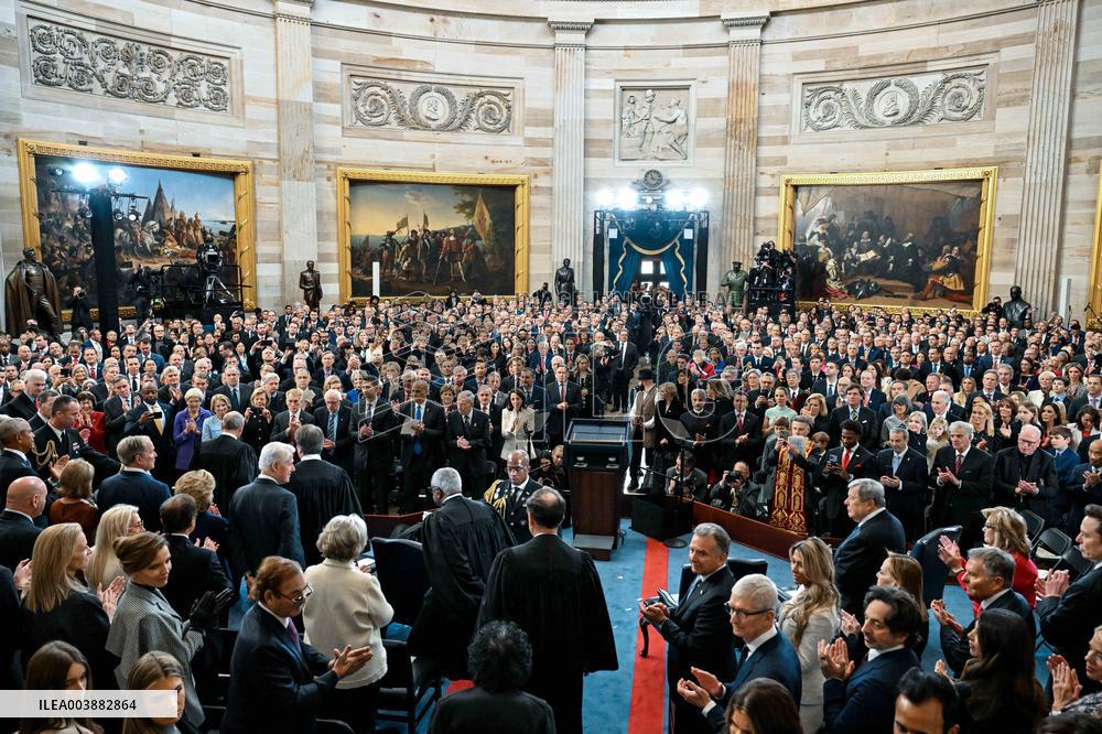General Views At Trump Presidential Inauguration - USA