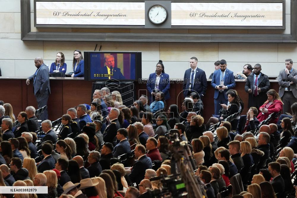 General Views At Trump Presidential Inauguration - USA