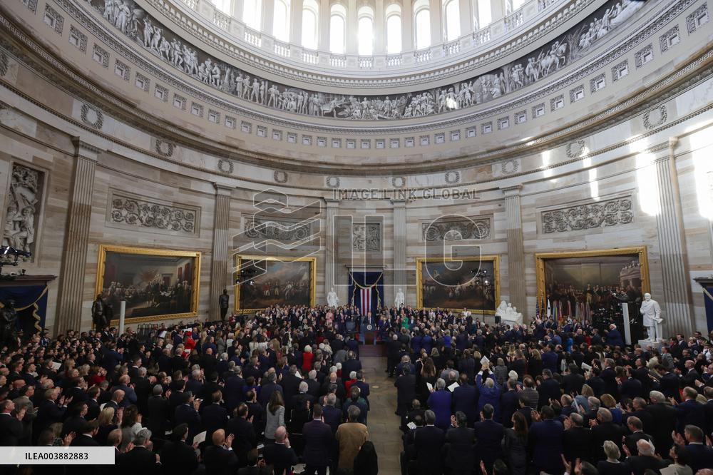 General Views At Trump Presidential Inauguration - USA