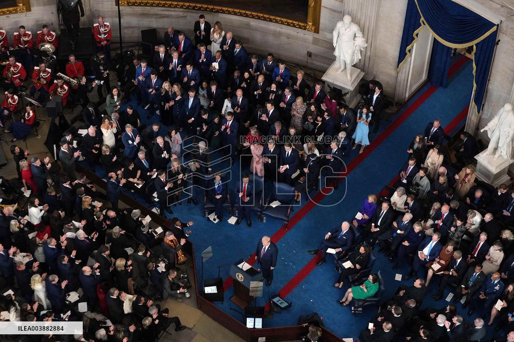 General Views At Trump Presidential Inauguration - USA
