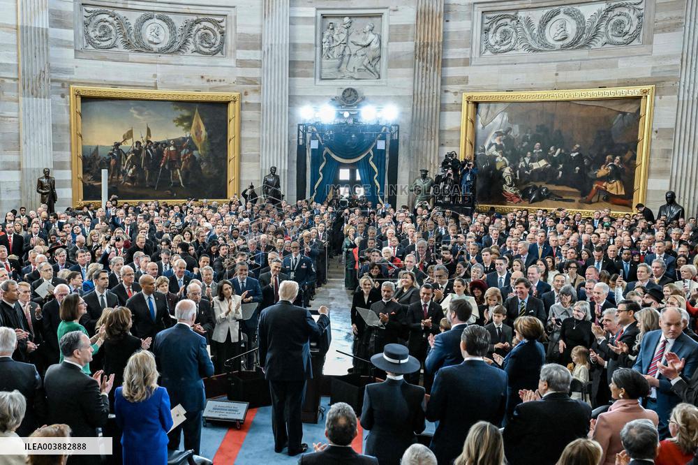 General Views At Trump Presidential Inauguration - USA