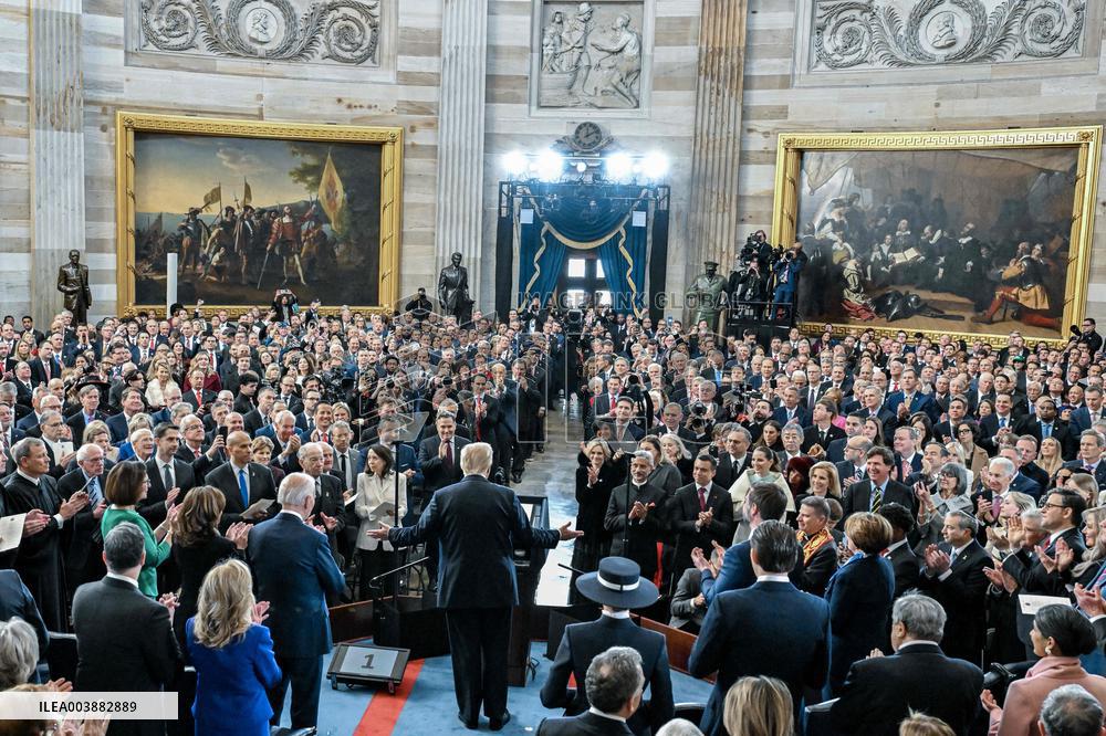 General Views At Trump Presidential Inauguration - USA