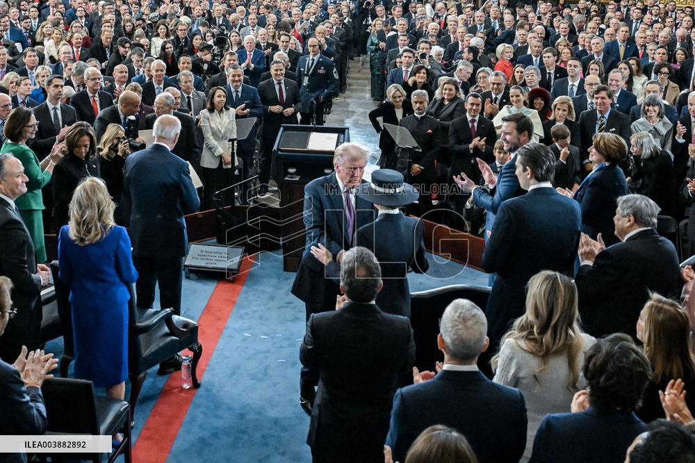 General Views At Trump Presidential Inauguration - USA