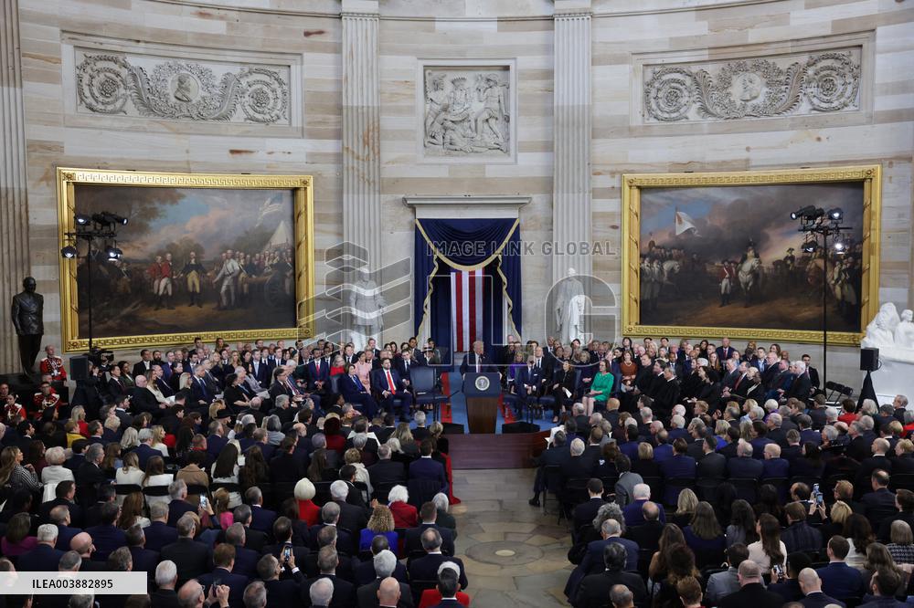 General Views At Trump Presidential Inauguration - USA