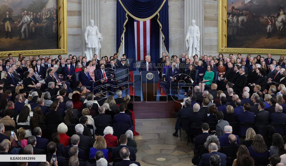 General Views At Trump Presidential Inauguration - USA