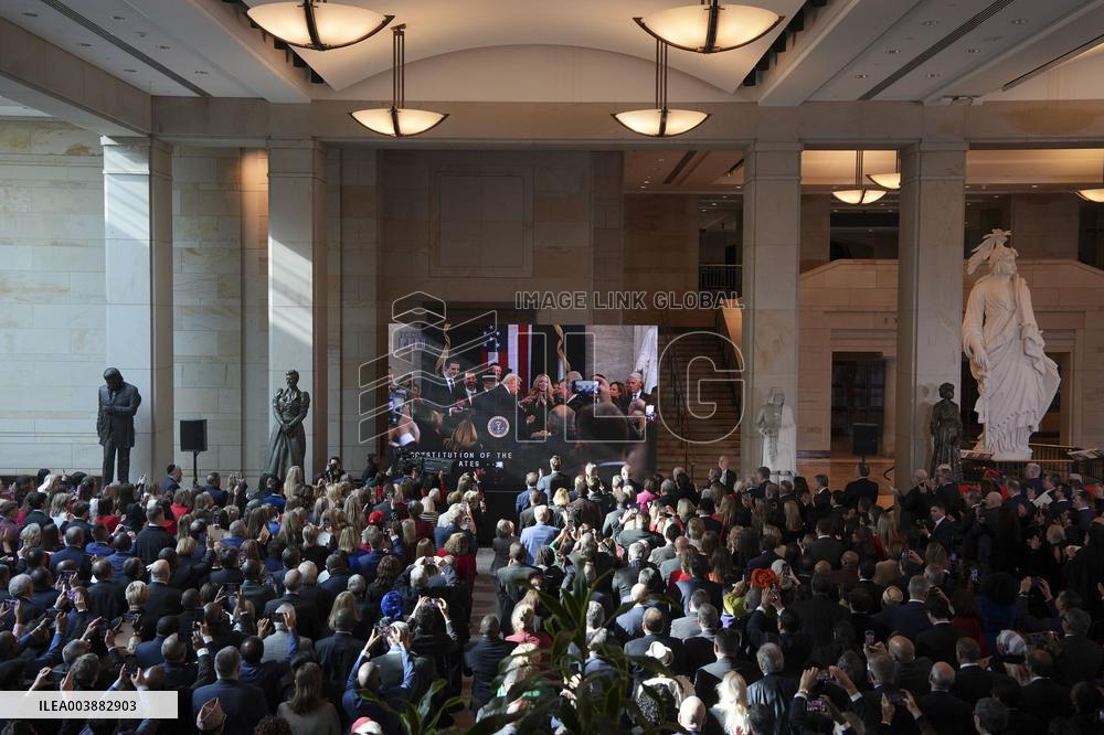 General Views At Trump Presidential Inauguration - USA